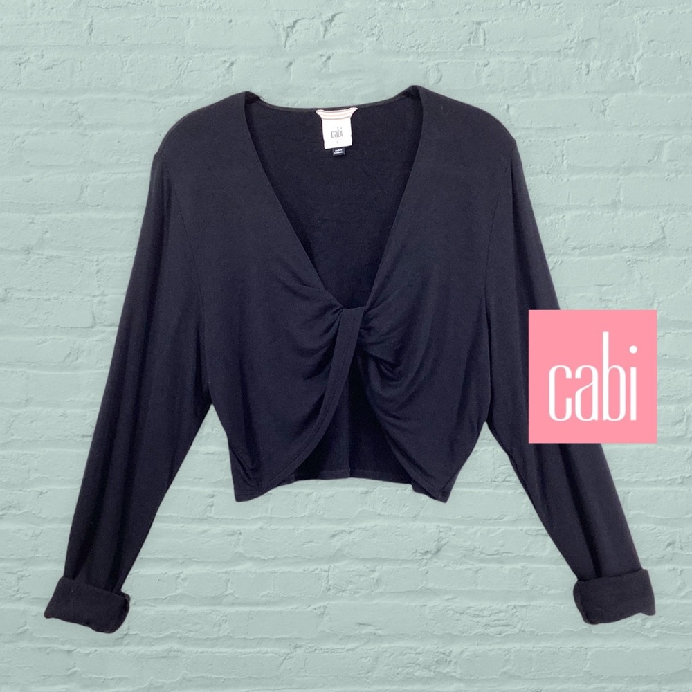 CABI CROPPED TOP SIZE LARGE